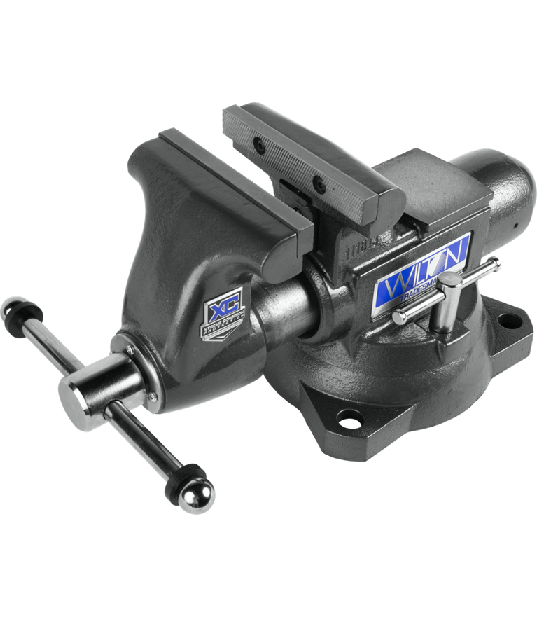 1755XC, Tradesman XC 5-1/2” Xtreme Condition Round Channel Vise with Swivel Base