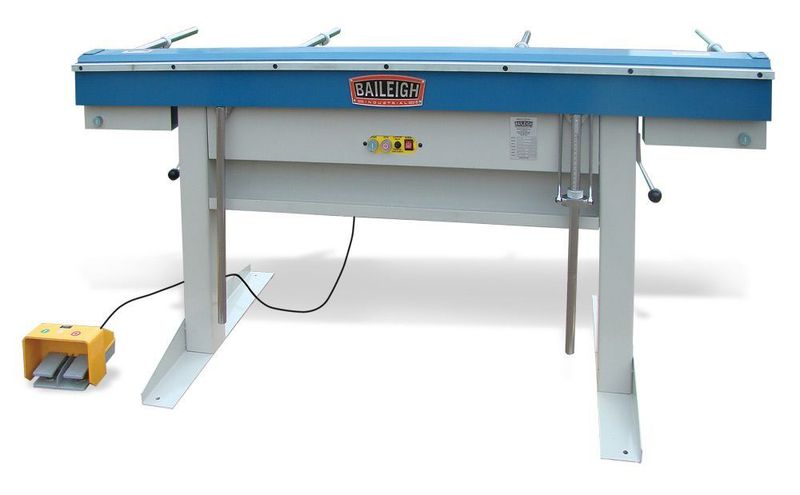 BB-7216M; 220V(+/- 5%) 1 Phase Manually Operated Magnetic Sheet Metal Brake, 6' Length