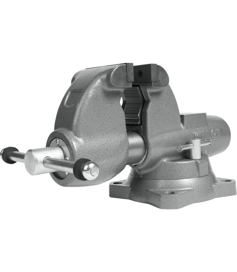 C1, Combination Pipe and Bench 4-1/2” Jaw Round Channel Vise with Swivel Base