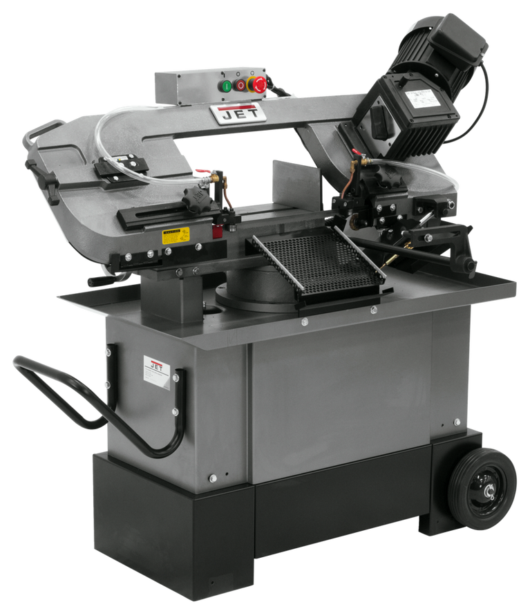 HVBS-710G, 7" x 10-1/2" Horizontal/Vertical Mitering Geared Head Bandsaw