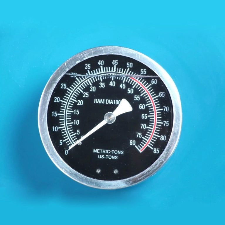 HSP-50A; 50 Ton Air/Hand Operated H-Frame Press, 7-3/4" Stoke, CE Approved