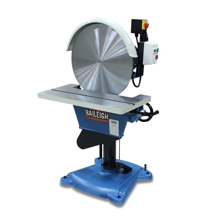 DG-500; 20" Disc Diameter. 25-1/2" x 14-1/2" Work Table 2HP, 220V 1Phase