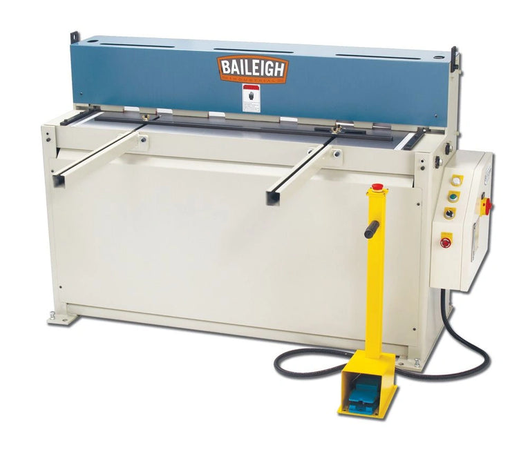 SH-5210; 220V 1Phase Hydraulic Powered Shear. 52" Length 10 Gauge Mild Steel Capacity