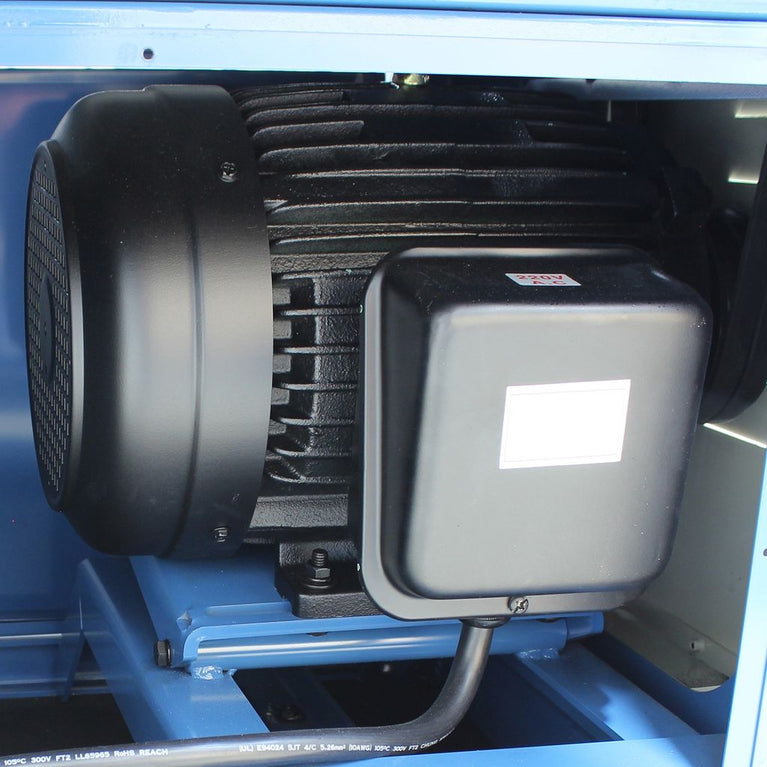 SD-376; 220V Single Phase 7.5HP 37" x 6" Dual Drum Sander with 2 Speed Conveyor