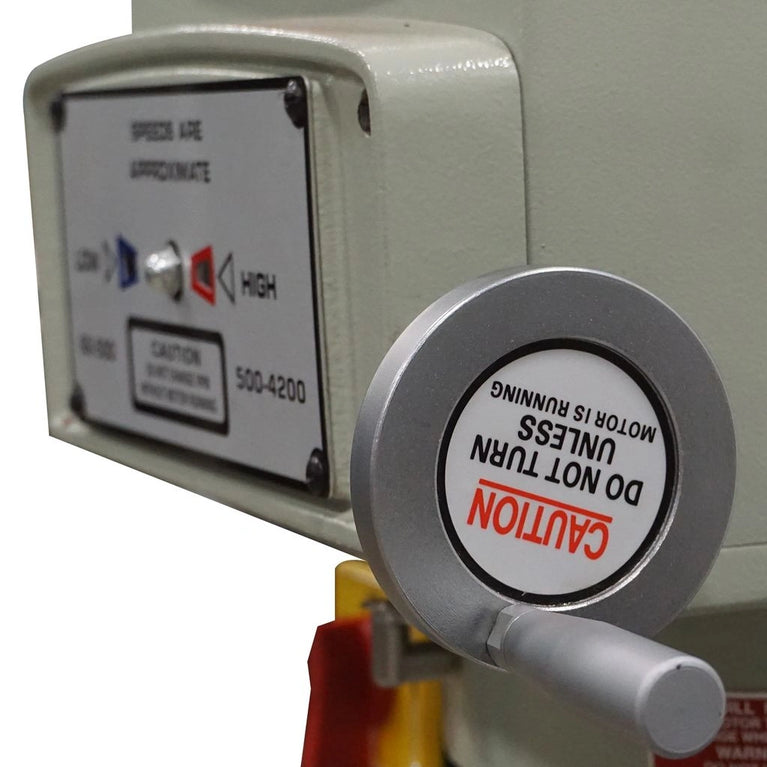 VM-949E-VS; 9" x 49" Variable Speed Mill with X Power Feed, & DRO 3HP, 220V 1Phase