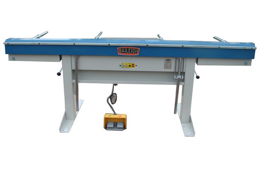 BB-9616M; 220V(+/- 5%) 1 Phase Manually Operated Magnetic Sheet Metal Brake, 8' Length