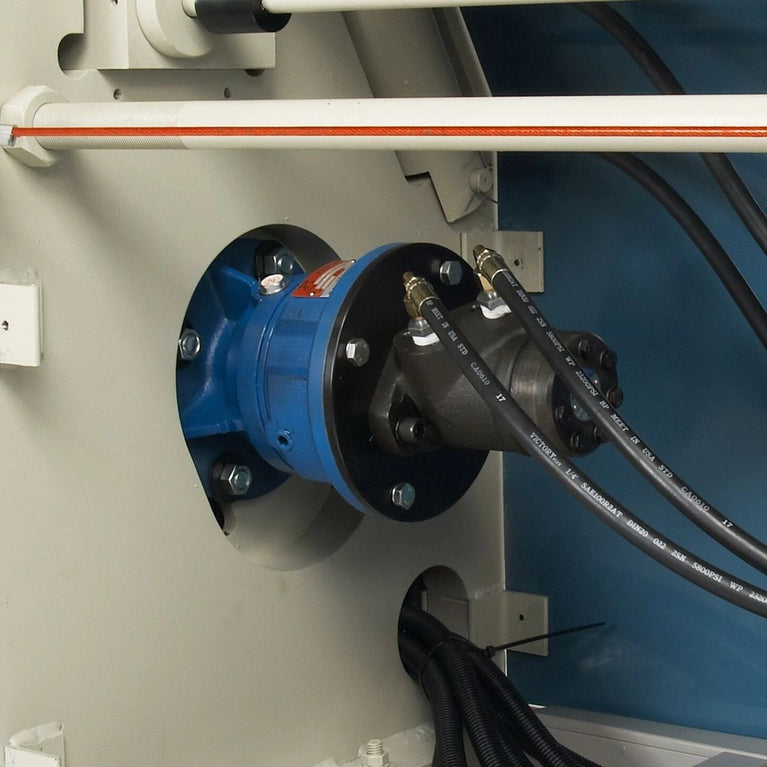 PR-403; 220V 3Phase Hydraulic Plate Roll. 4' Length 3 Gauge (1/4") Mild Steel Capacity