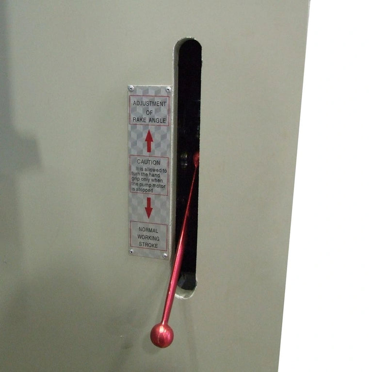 SH-120500-HD; 220V 3Phase Heavy Duty Hydraulic Shear. 120" Length, 1/2" Mild Steel Capacity