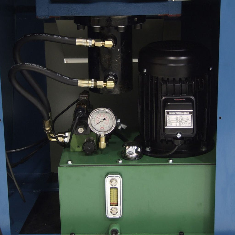 SN-F09-MS; 220V 60 Hz 3Phase 9 Gauge Hydraulic Fixed Angle Sheet Metal Notcher