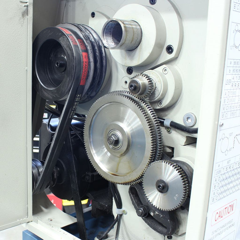 PL-1236E-1.0; 12" x 36" Lathe with Mitutoyo DRO 2HP, 220V 1Phase