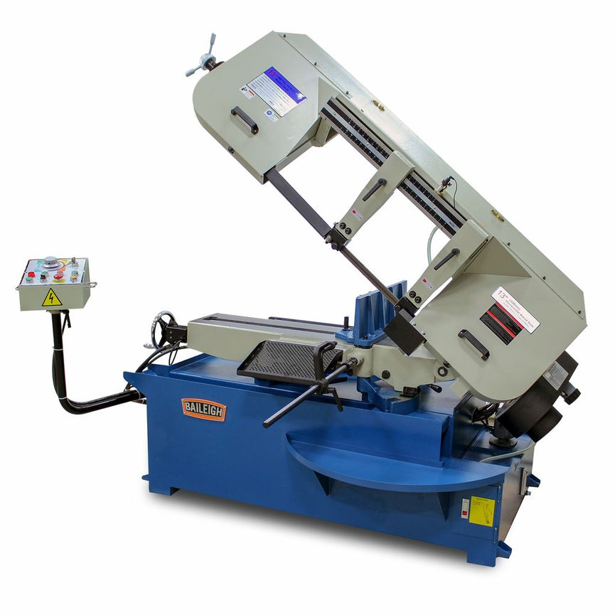BS-330SA; 13" Semi-Automatic Mitering Bandsaw 3HP, 220V 3Phase
