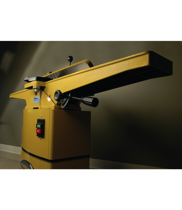 54A, 6" Jointer, 1HP 1PH 115/230V, Quick-Set Knives