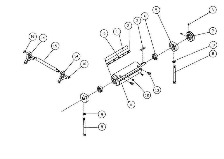 PT-2048JA, 20.5" x 48" 5500LB Pallet Truck
