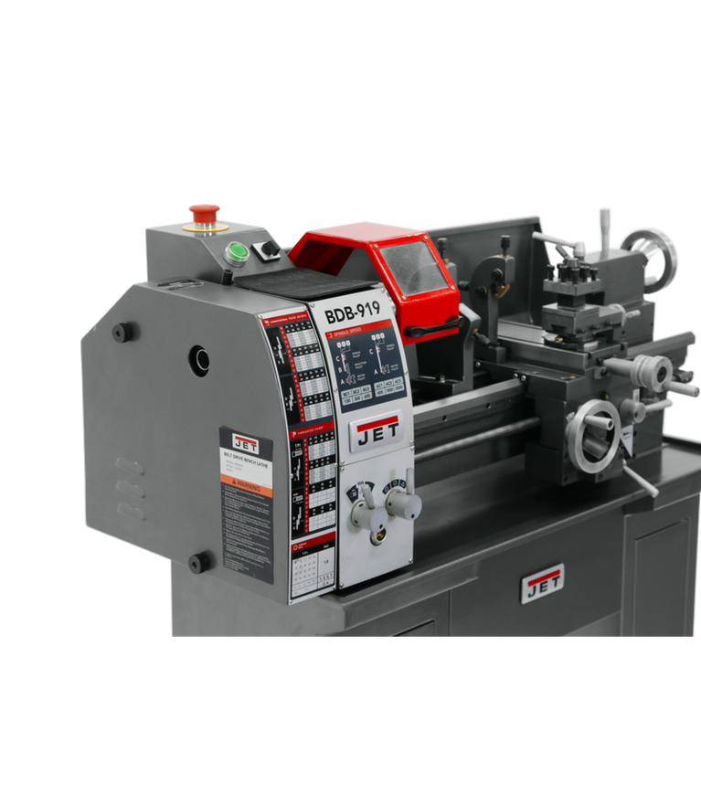 BDB-919 Belt Drive Bench Lathe 3/4HP, 115V, Single Phase with Stand