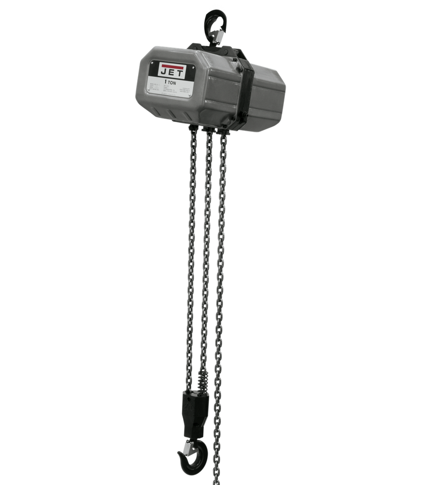 1SS-1C-15, 1 Ton, 1Ph, 15' Lift, 115/230V, Prewired 230V