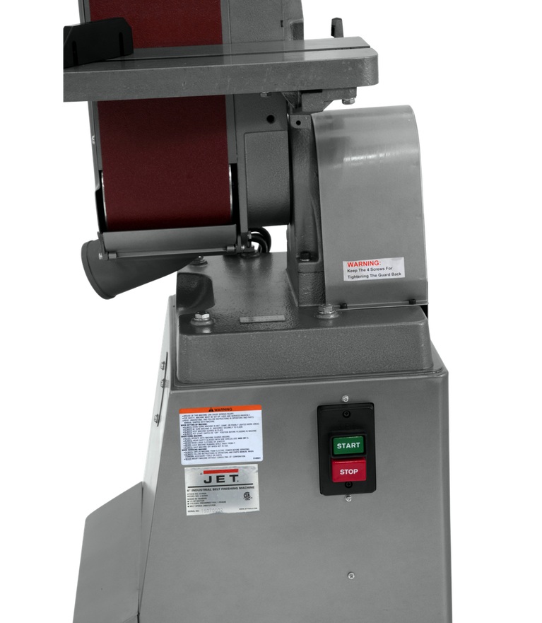 J-4300A, 6 x 48 Industrial Belt Finishing Machine 1Ph