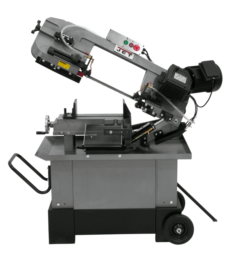 HVBS-710G, 7" x 10-1/2" Horizontal/Vertical Mitering Geared Head Bandsaw