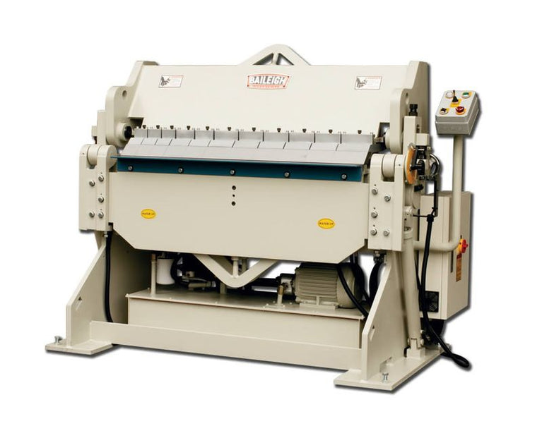 BB-4810H; 220 Volt 3 Phase Heavy Duty Hydraulic Box and Pan Brake, 4' Length, 10 Gauge Mild Steel Capacity