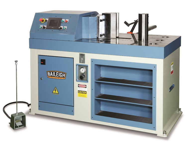 HPB-78NC; 220V 3Phase 78 Ton Horizontal Press Brake with NC Controller. 37" Working Table Height