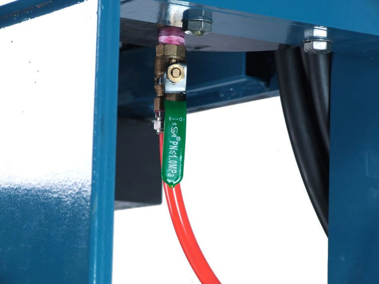 HSP-100A; 100 Ton Air/Hand Operated H-Frame Press, 11-3/4" Stoke, CE Approved