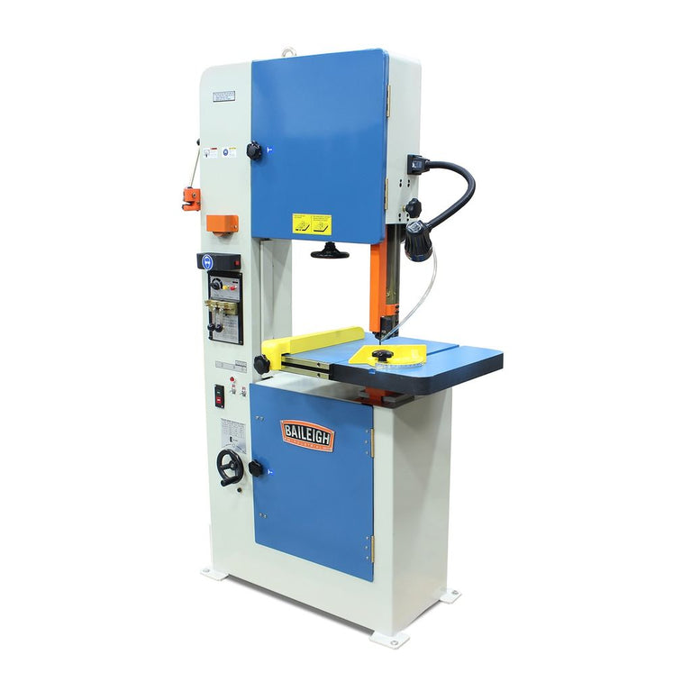 BSV-18VS-220-V2; 18" Vertical Bandsaw 1HP, 220V Single Phase