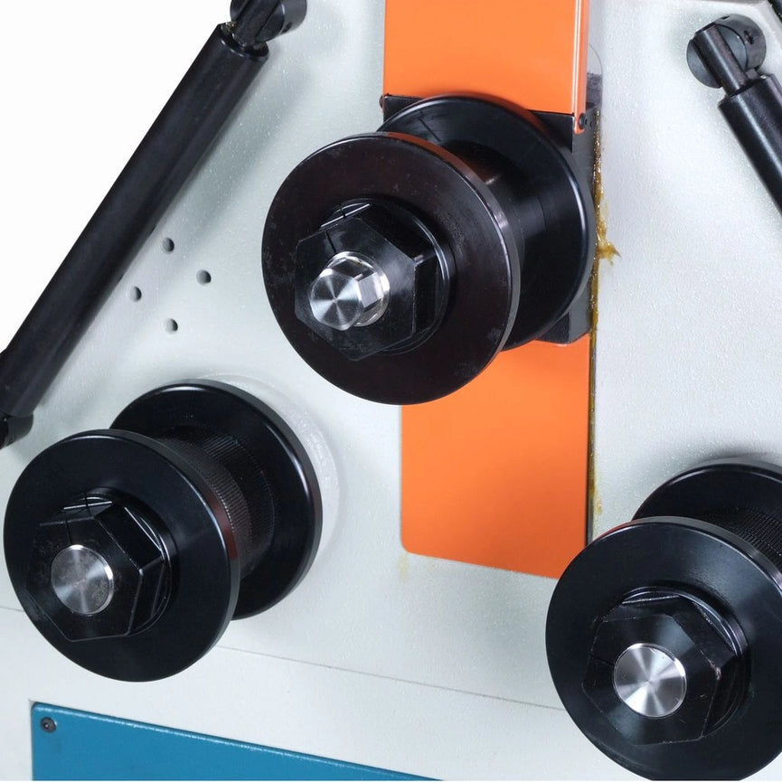 R-M55H; 220V 1Phase Roll Bender with two Driven Rolls and Hydraulic Movement of the top roll