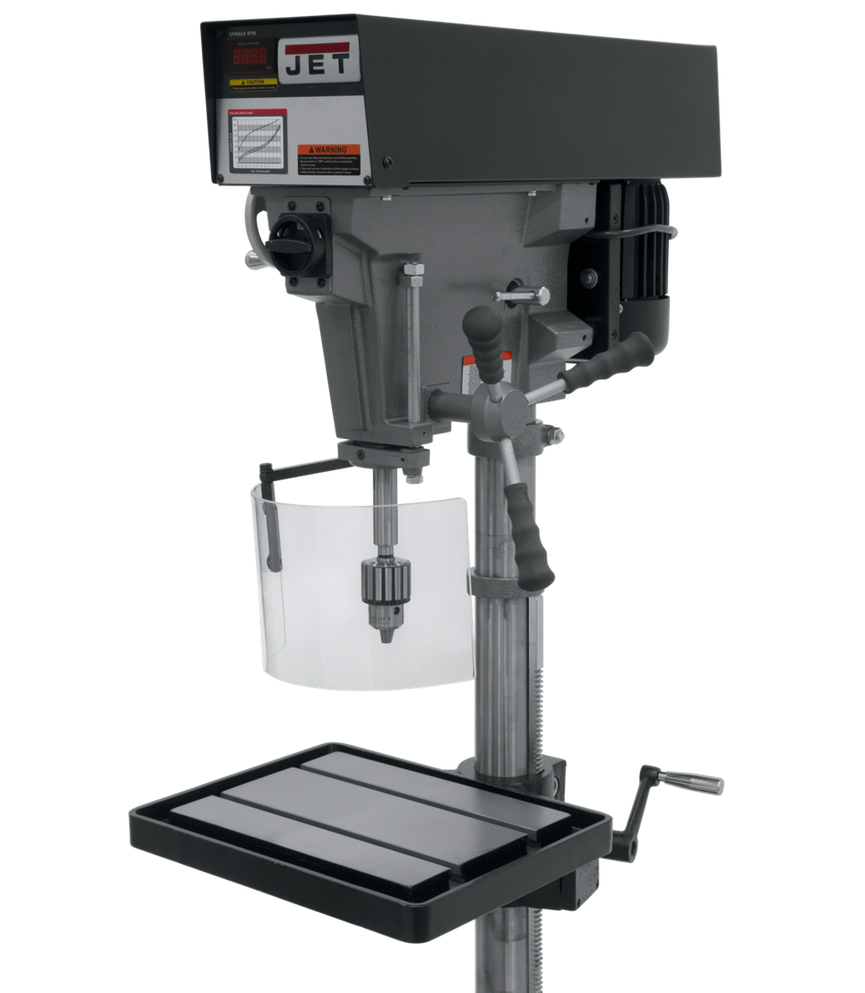 J-A5816, 15" Variable Speed Floor Model Drill Press 115V 1Ph