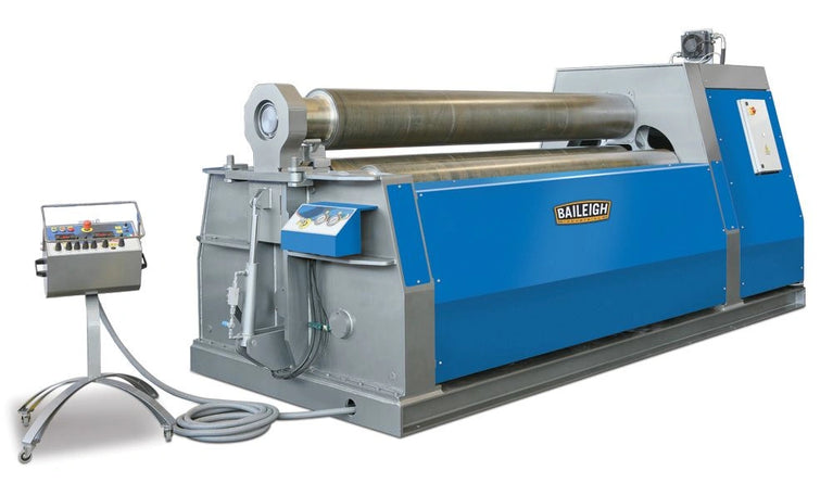 PR-101000-4; 480V 3Phase 60 hz Four Roll Plate Roll. 120" x 1" Mild Steel Capacity