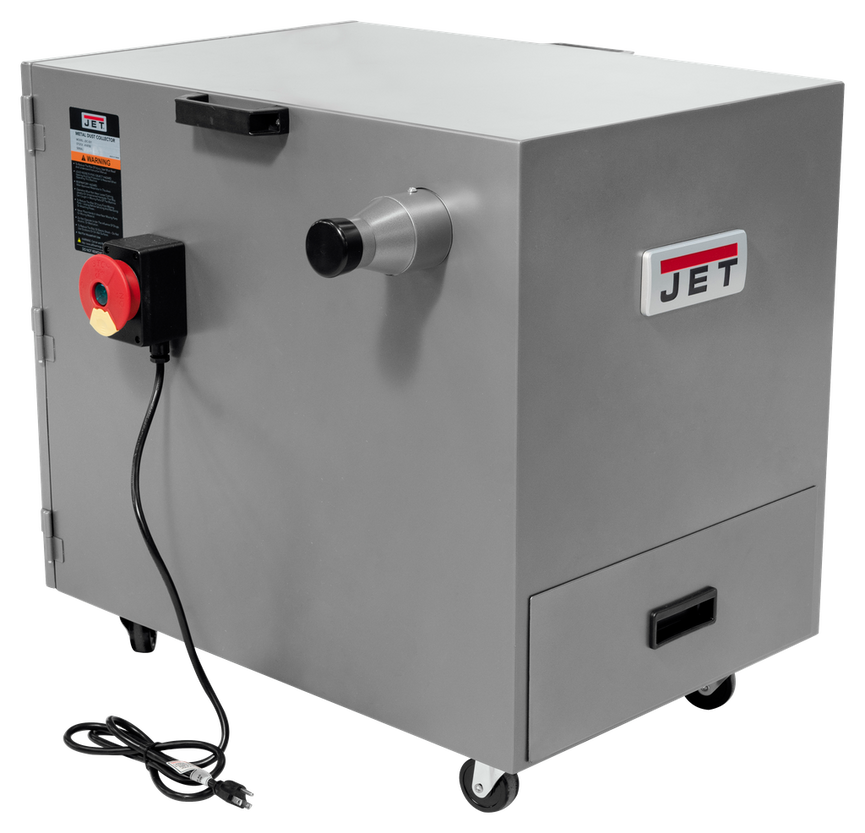 JDC-501, Cabinet Dust Collector For Metal 115/230V 1PH