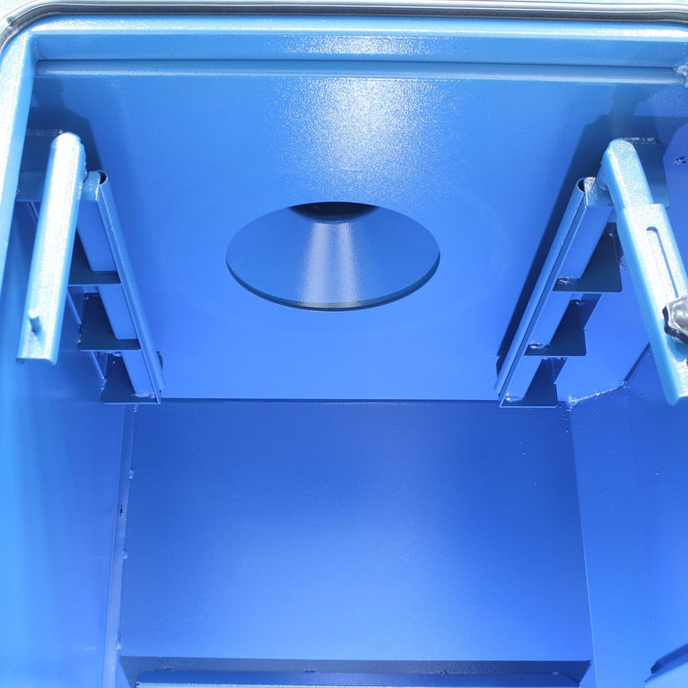 MDC-3500-HD; 2340CFM Heavy Duty Metal Dust Collector, Air Pulse Clean w/ HEPA Filter, 10" Port 5HP, 230V 3Phase