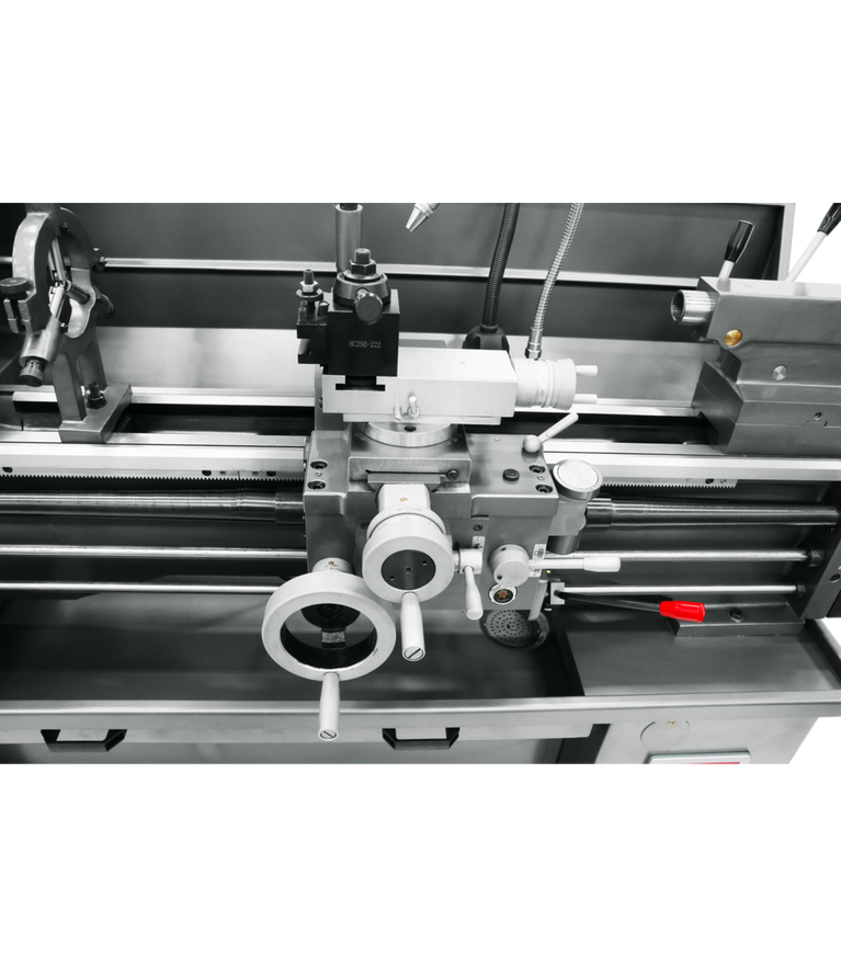 GH-1440B Geared Head Bench Lathe with Stand & Foot Brake