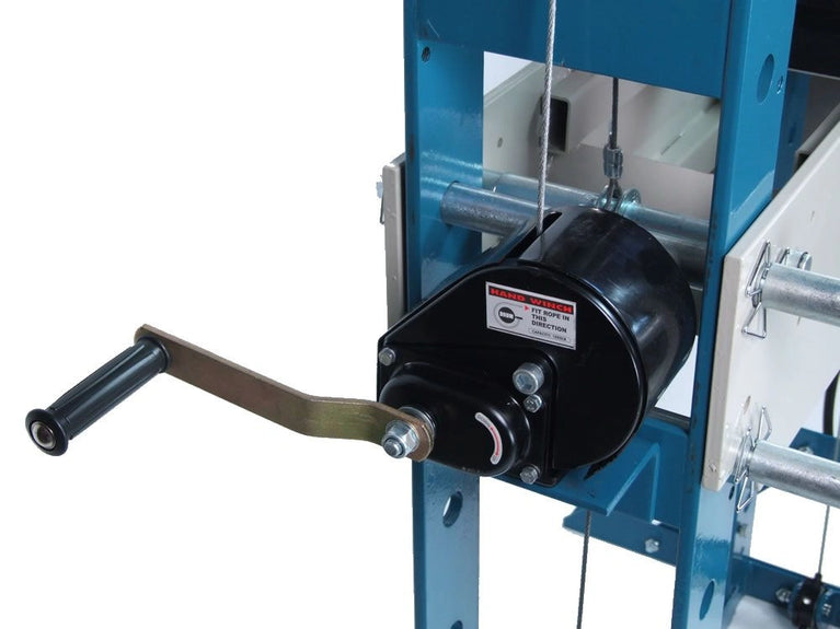 HSP-50A; 50 Ton Air/Hand Operated H-Frame Press, 7-3/4" Stoke, CE Approved