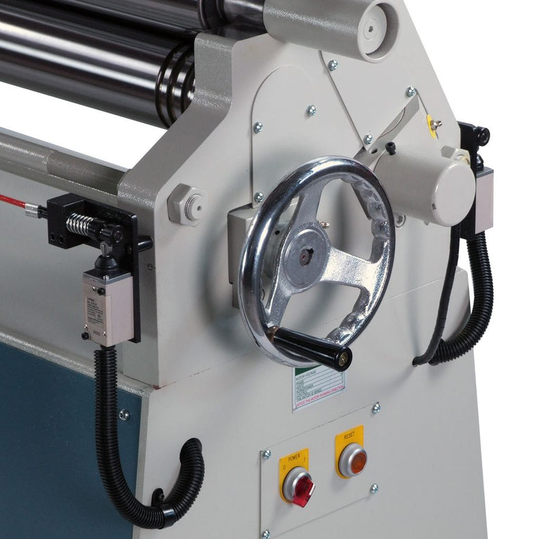 PR-413; 220V 1Phase Plate Roll. 4' Length 13 Gauge Mild Steel Capacity