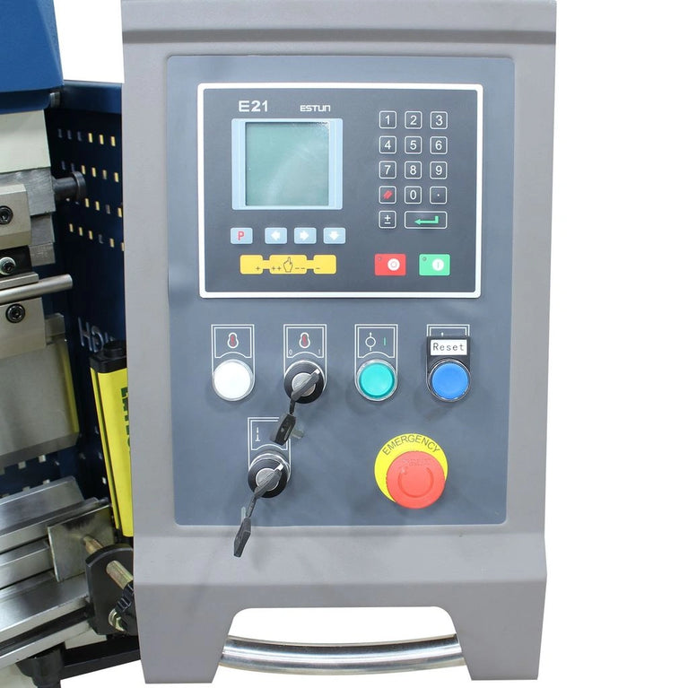 BP-3305CNC; 220V 3Phase 33 Ton, 63" 2 Axis Programmable Hydraulic Press Brake w/ Light Curtains