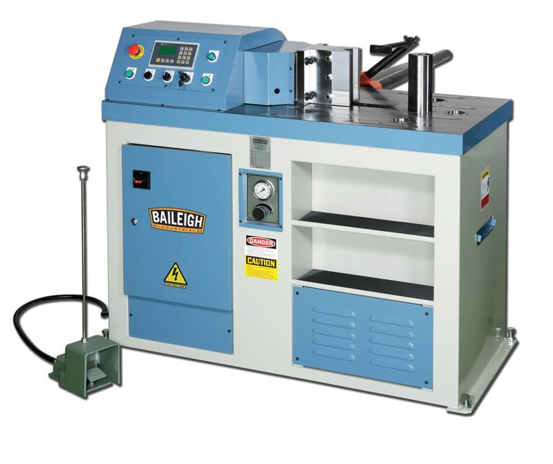 HPB-45NC; 220V 3Phase 45 Ton Horizontal Press Brake with NC Controller. 36" Working Table Height