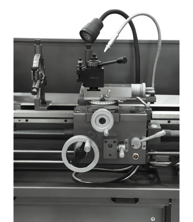 GHB-1236 Geared Head Bench Lathe with Stand & Foot Brake