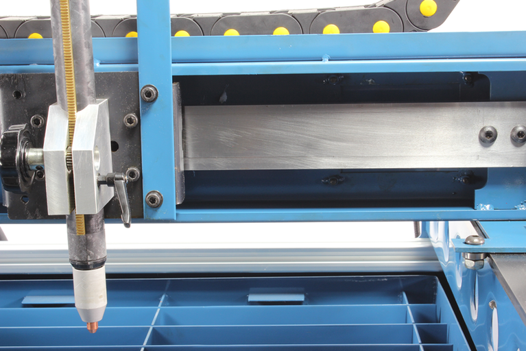 PT-22; 110V, CNC Plasma Cutting Table. Includes, Software Package Two Torch Holders, and Waterbath