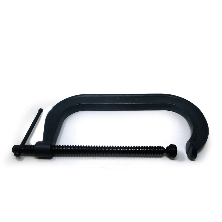 412, Drop Forged C-Clamp, 2 - 12-1/4” Opening, 6-1/4” Throat Depth