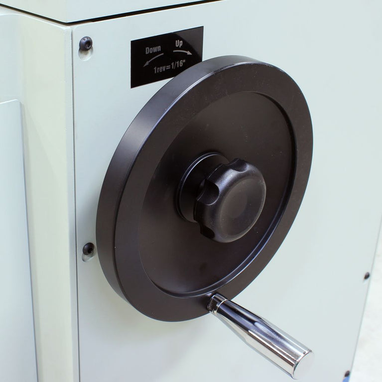 IP-2209-HD; 220V 3 Phase 10HP 22" Heavy Duty Planer, 9" Maximum Cutting Height DRO