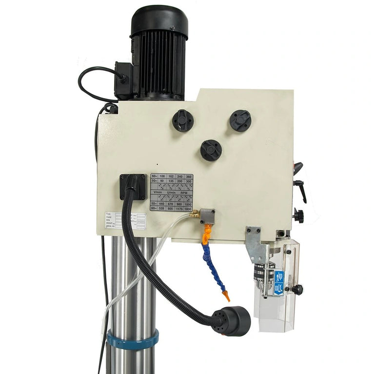 DP-1500G; Gear Driven Drill Press with Tapping, Power Down Feed 8 Speed 4MT 3-1/2HP, 220V 3Phase