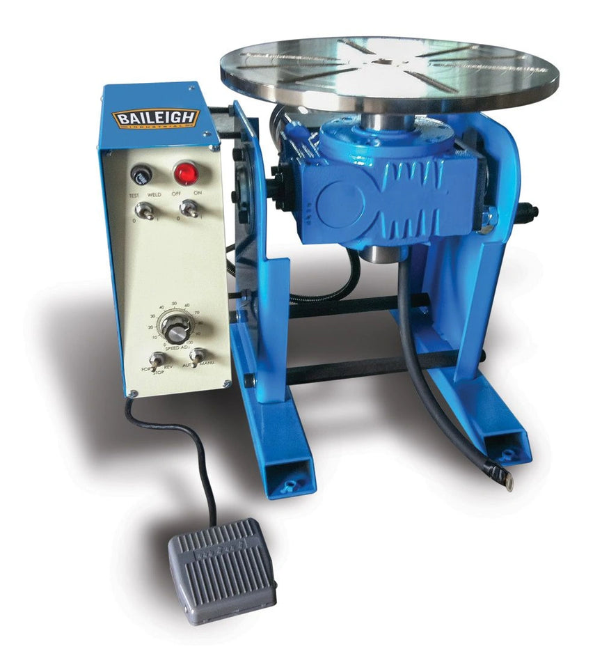 WP-450; 110V 13" Welding Positioner, 450 lbs Capacity and 90 degrees