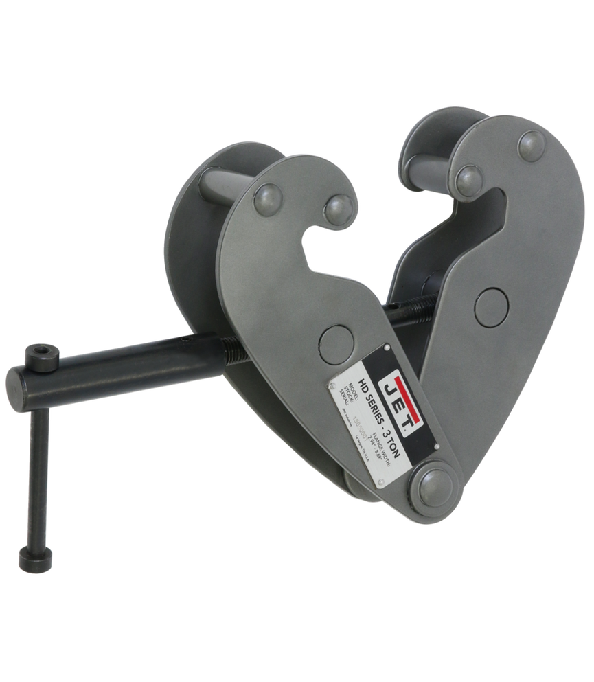 HD-3T, 3 Ton, Large Capacity Beam Clamps