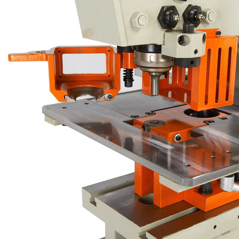 SW-132; 220V 3Phase Dual Operator 132 Ton 5 Station Ironworker