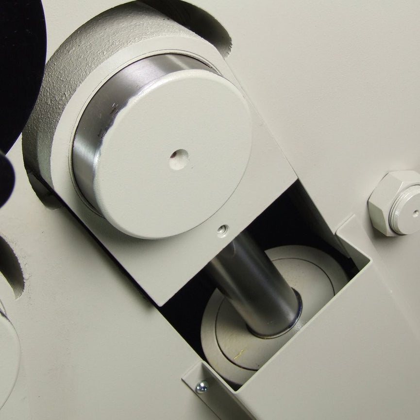 PR-409; 220V 3Phase Hydraulic Plate Roll. 4' Length 9 Gauge Mild Steel Capacity