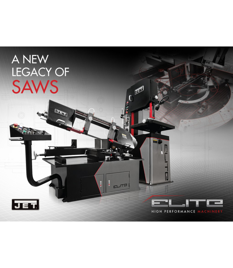 Elite 10x18 SemiAuto Variable Speed Dual Mitering Saw