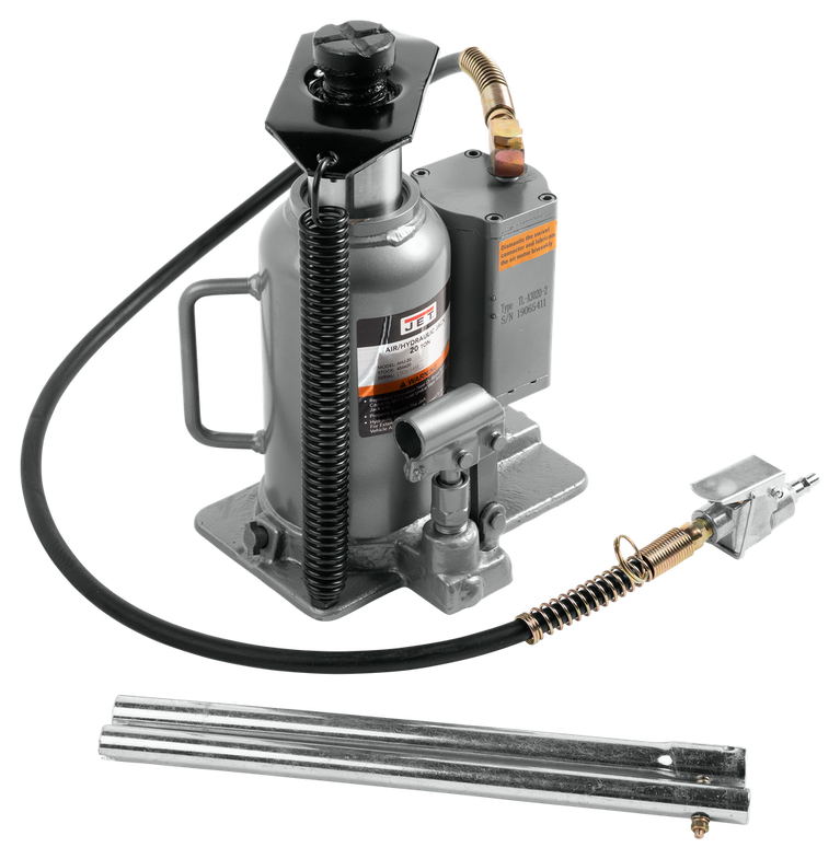 AHJ-20, 20 Ton Air/Hydraulic Bottle Jack