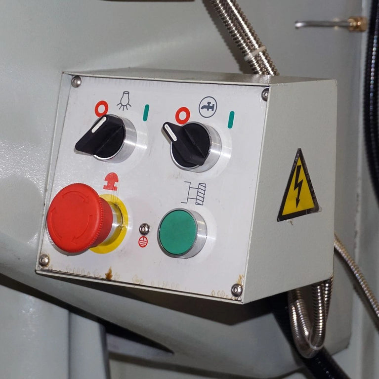 VM-949E-VS; 9" x 49" Variable Speed Mill with X Power Feed, & DRO 3HP, 220V 1Phase