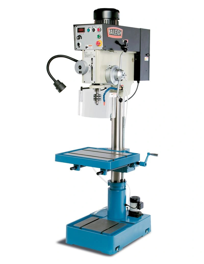 DP-1500VS; 20" EVS Inverter Driven Drill Press with Power Down Feed 2HP, 220V 1Phase