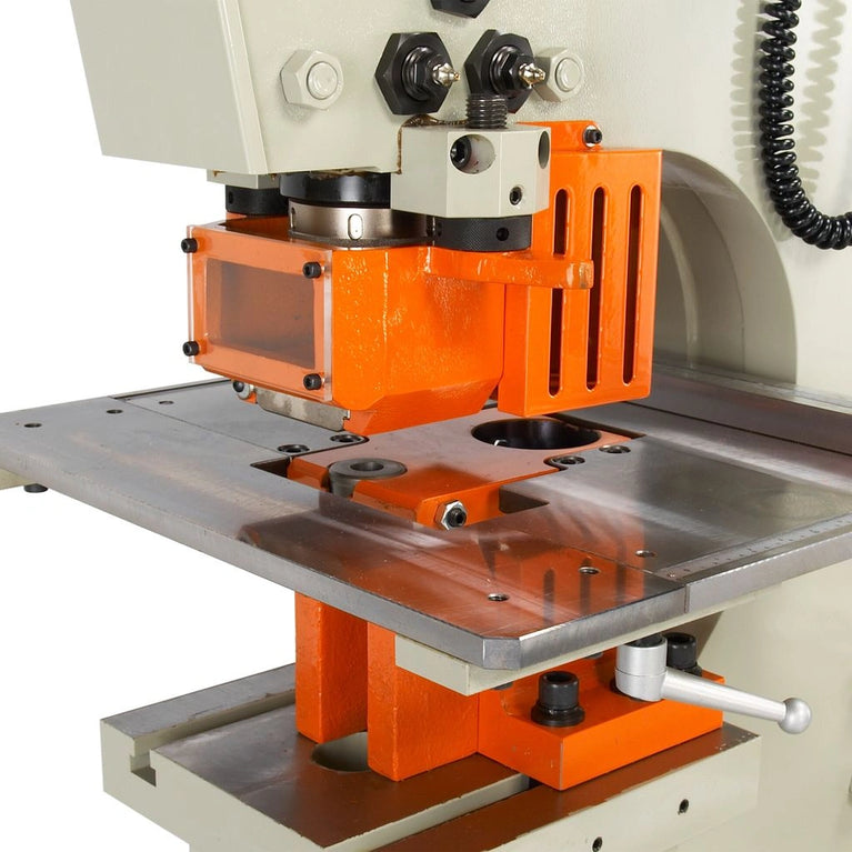 SW-132; 220V 3Phase Dual Operator 132 Ton 5 Station Ironworker