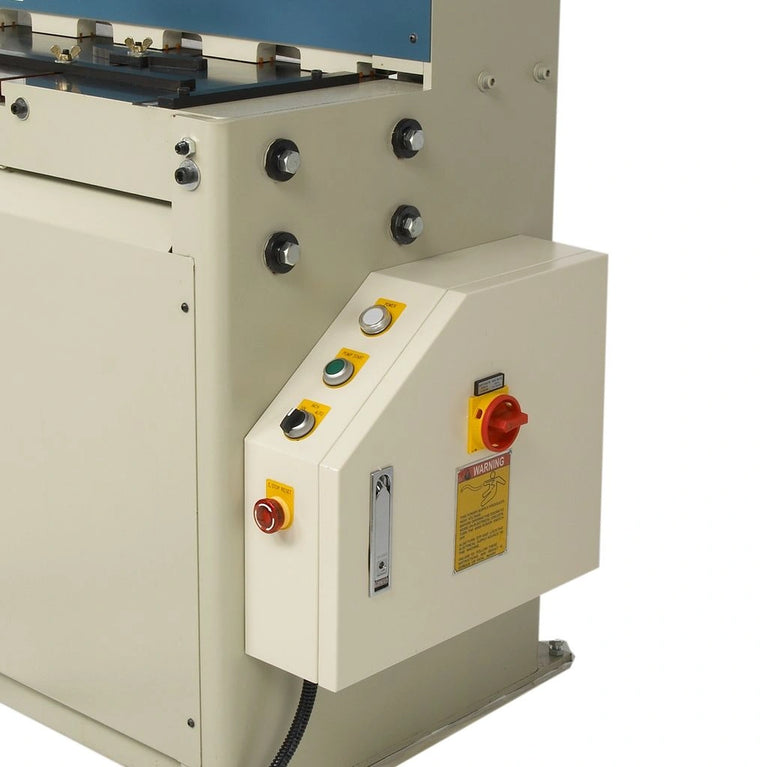 SH-5210; 220V 1Phase Hydraulic Powered Shear. 52" Length 10 Gauge Mild Steel Capacity